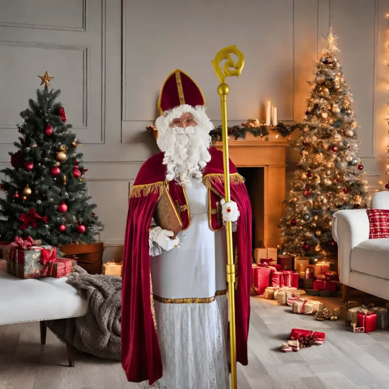 Weihnachtsmann auf dem Weg zum Nordpol Professioneller Weihnachtsmann-Auftritt für Firmenweihnachtsfeier in Augsburg